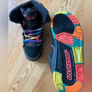 Jordan 4 SC-1 Retro Rainbow.